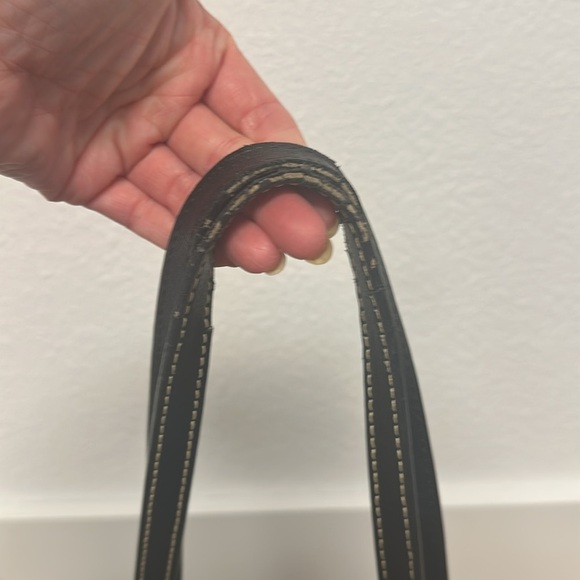 Dooney & Bourke Black saffiano leather large tote/shoulder bag - Picture 10 of 16